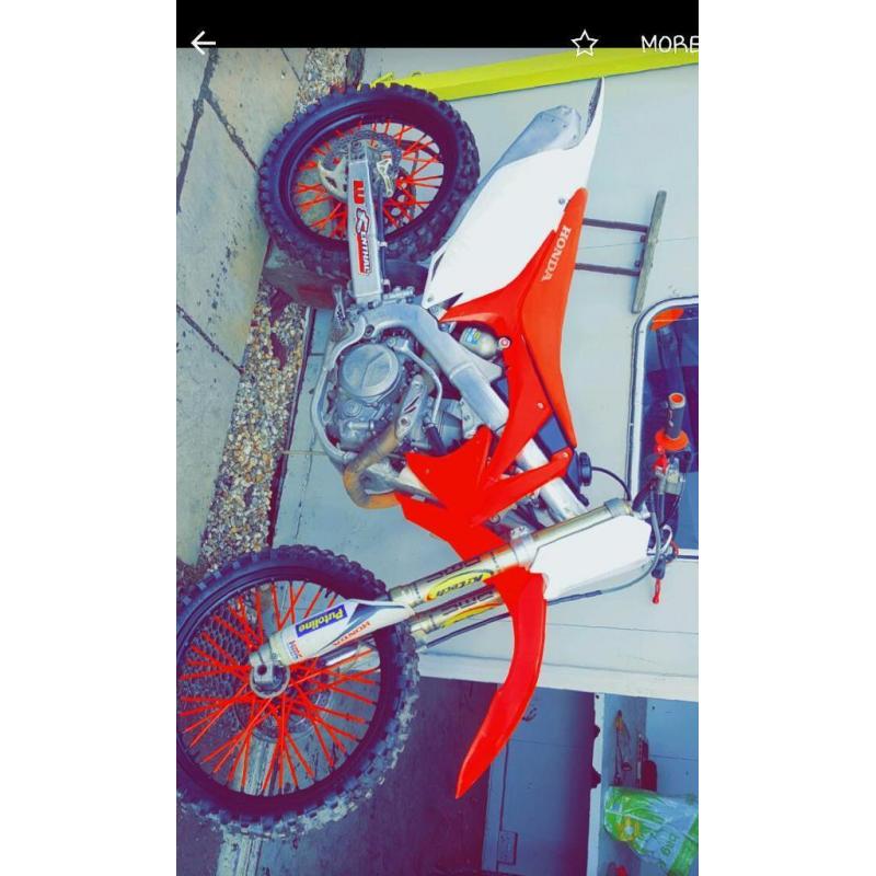 Honda crf 450 2011 fuel injected