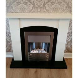 Electric fire and fireplace