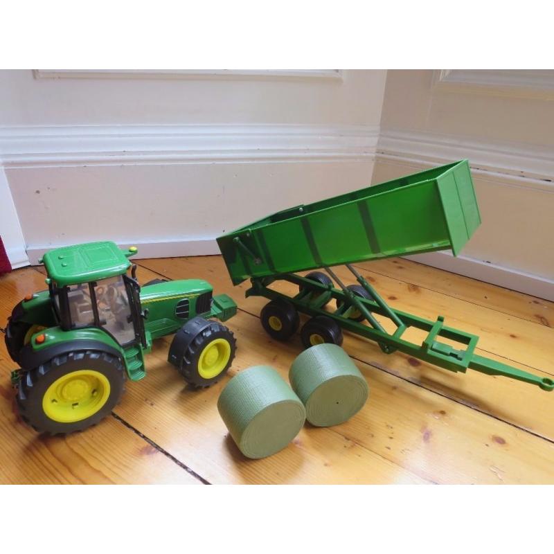 John Deere tractor and trailor for sale