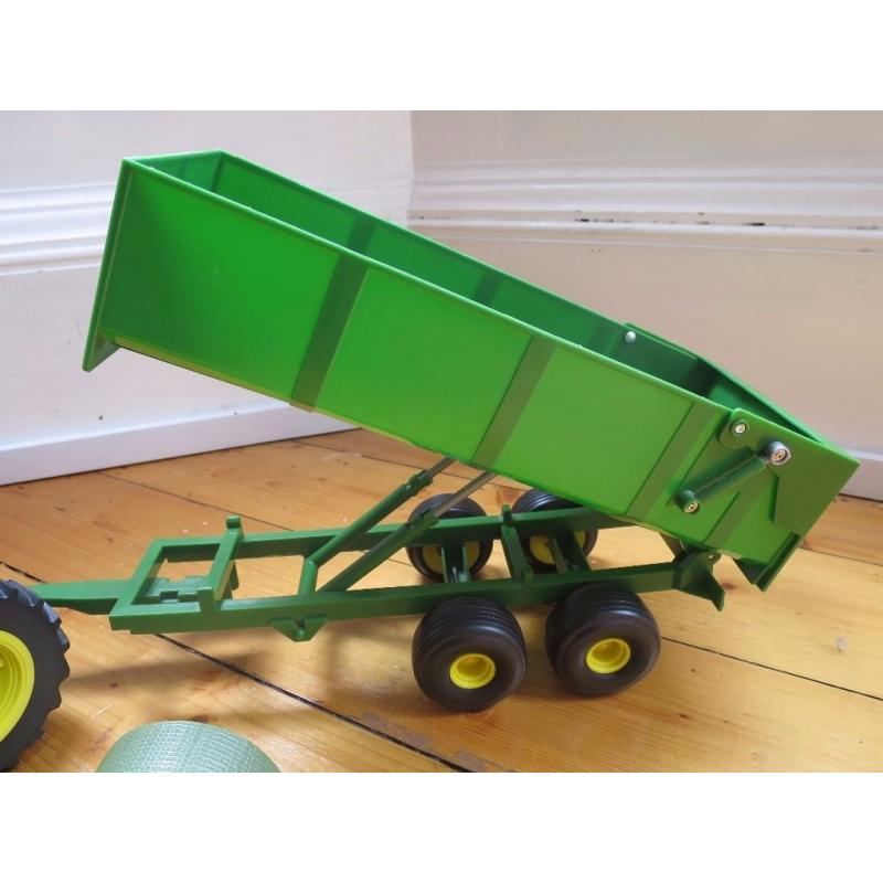 John Deere tractor and trailor for sale