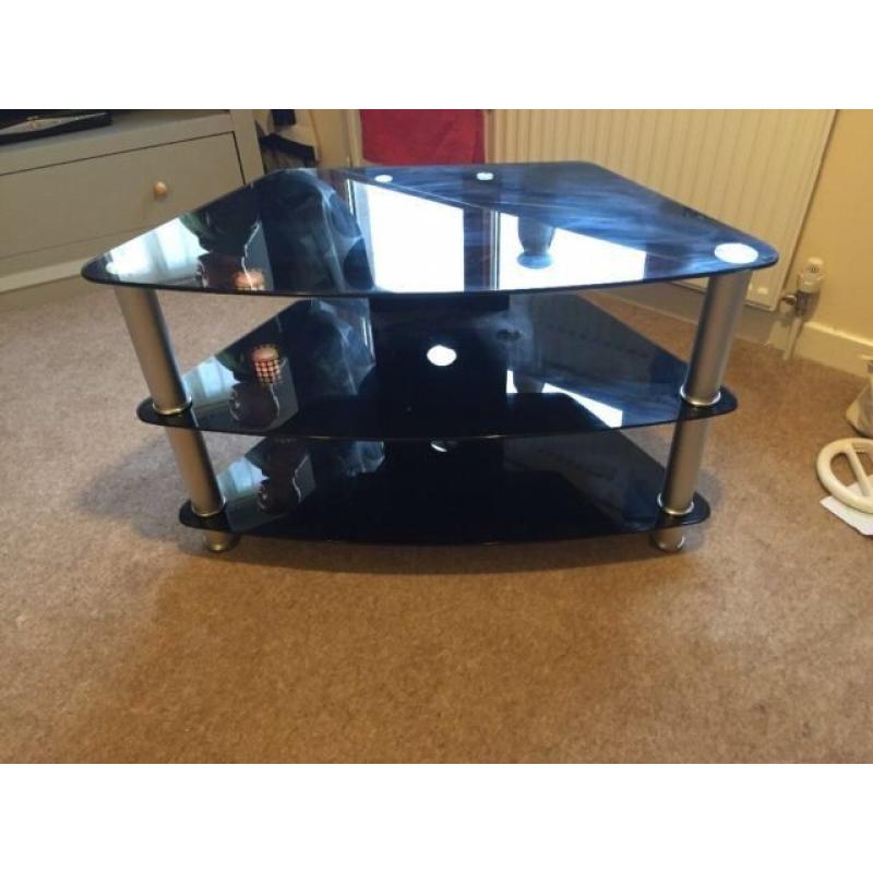 Glass TV unit