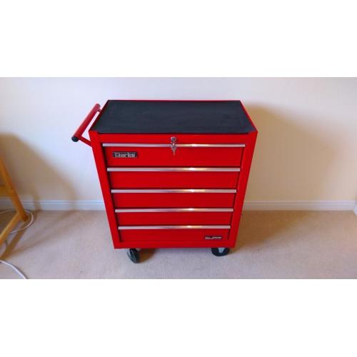 Clarke 5 Drawer Tool Chest Cabinet
