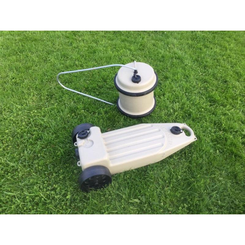 Water barrel and waste container