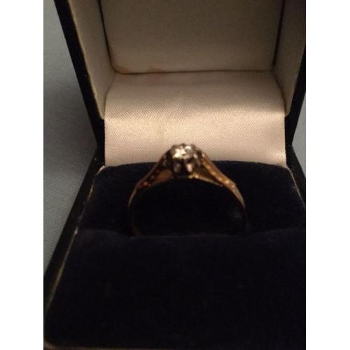 18 Carat Gold Diamond Solitaire