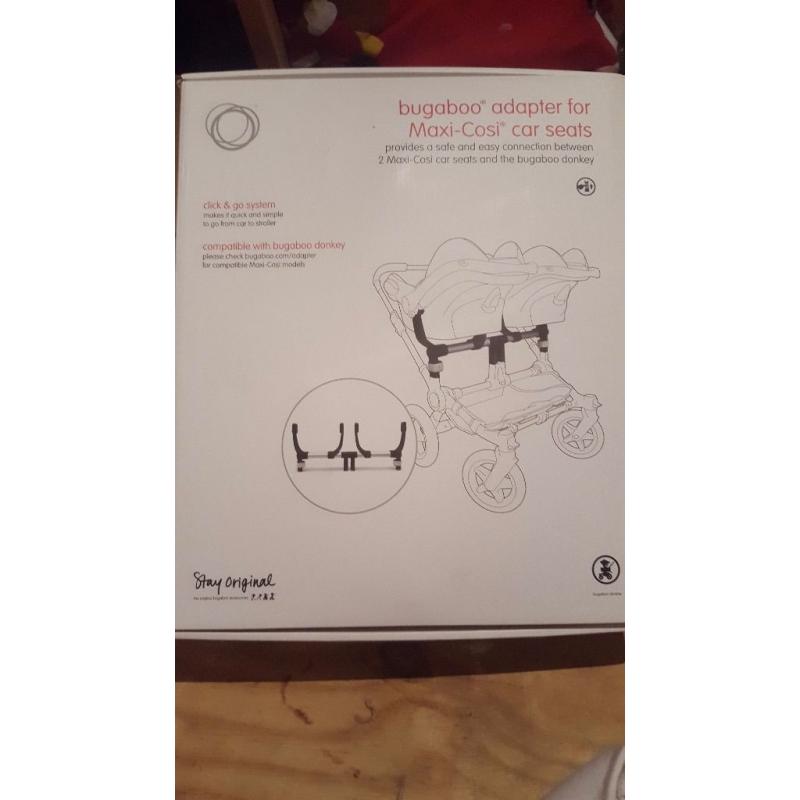 Bagaboo adapter for maxi cosi car seats