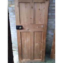 Antique pine doors