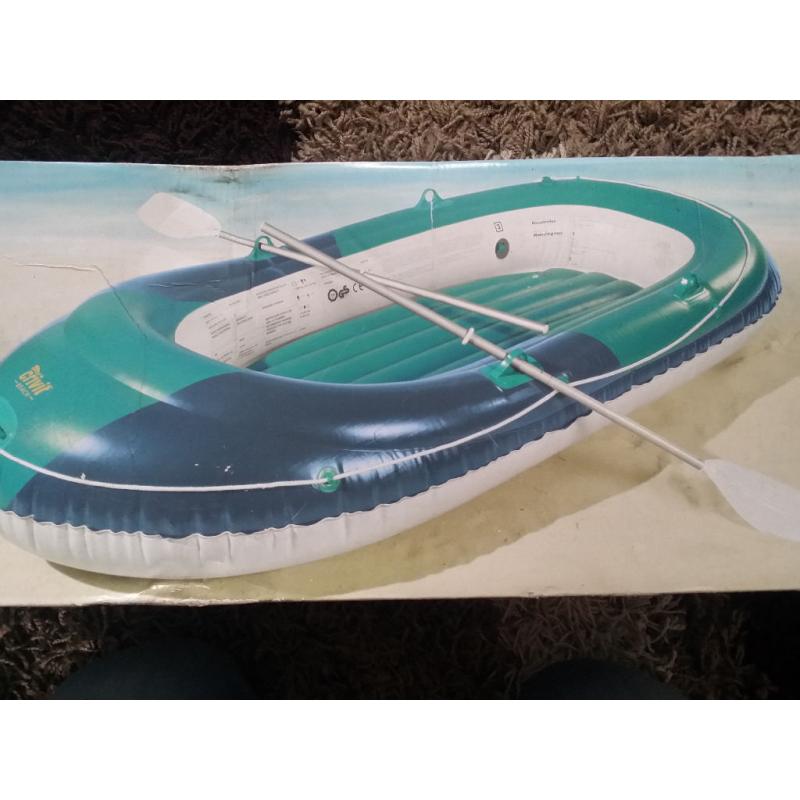 Rubber Dinghy 2 adults and 2 children