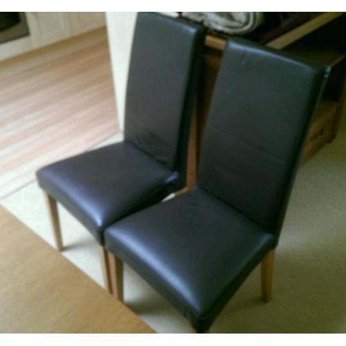 Extendable Dining Table + 2 Chairs