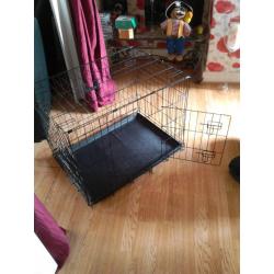meduim sized dog cage in excellent condition