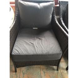 Rattan Garden Patio Furniture set outdoor sofa table Grey Brown