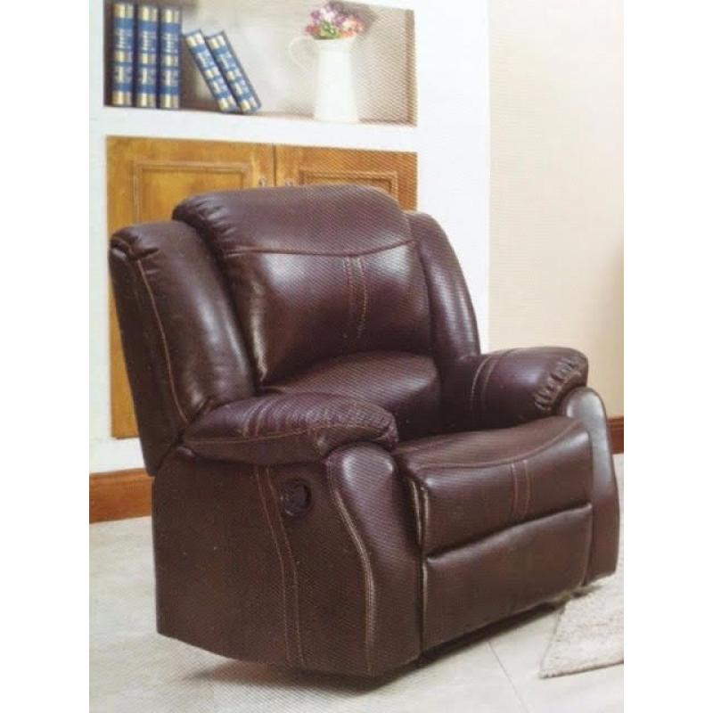 Brand New Suite 311, sofa with 2 single chair recliners, in Black or Brown, limited stock