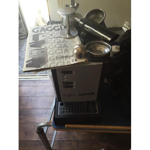 Gaggia Coffee machine. REDUCED for quick sale