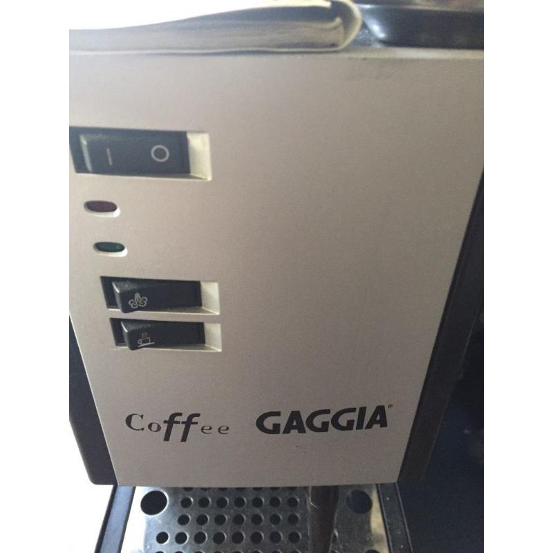 Gaggia Coffee machine. REDUCED for quick sale