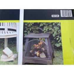 La Hacienda Outdoor Wood Burning Fireplace
