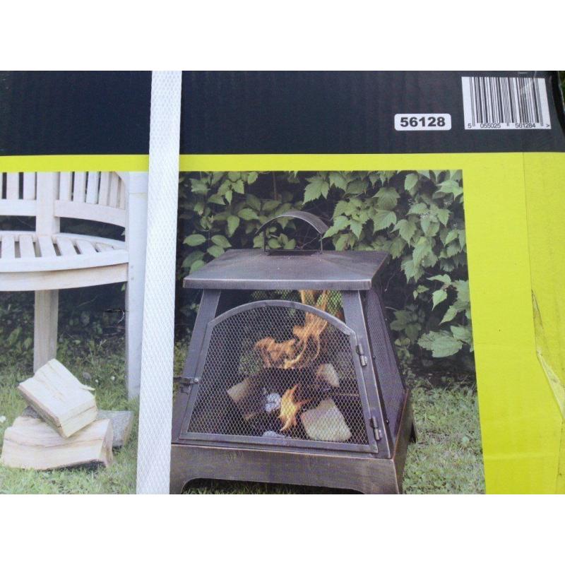 La Hacienda Outdoor Wood Burning Fireplace