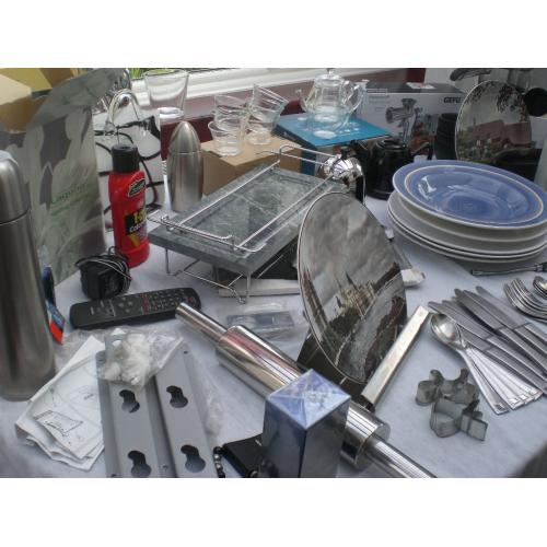 Large selection quality household items ideal for carboot or online sales