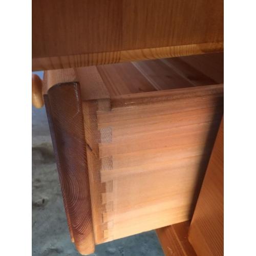 Solid pine triple wardrobe
