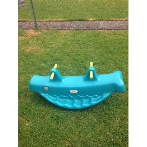 Little tike whale see saw