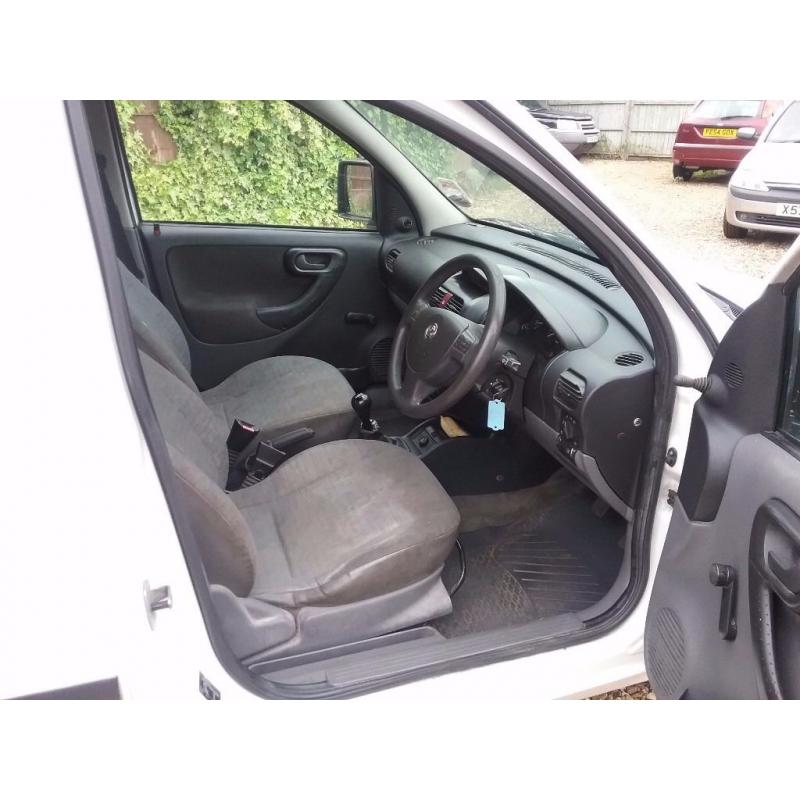 2005 VAUXHALL COMBO DI 1.7 DIESEL