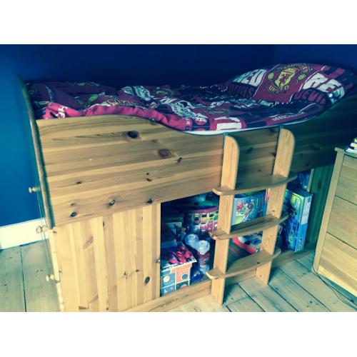 Boys cabin bed with underbed storage