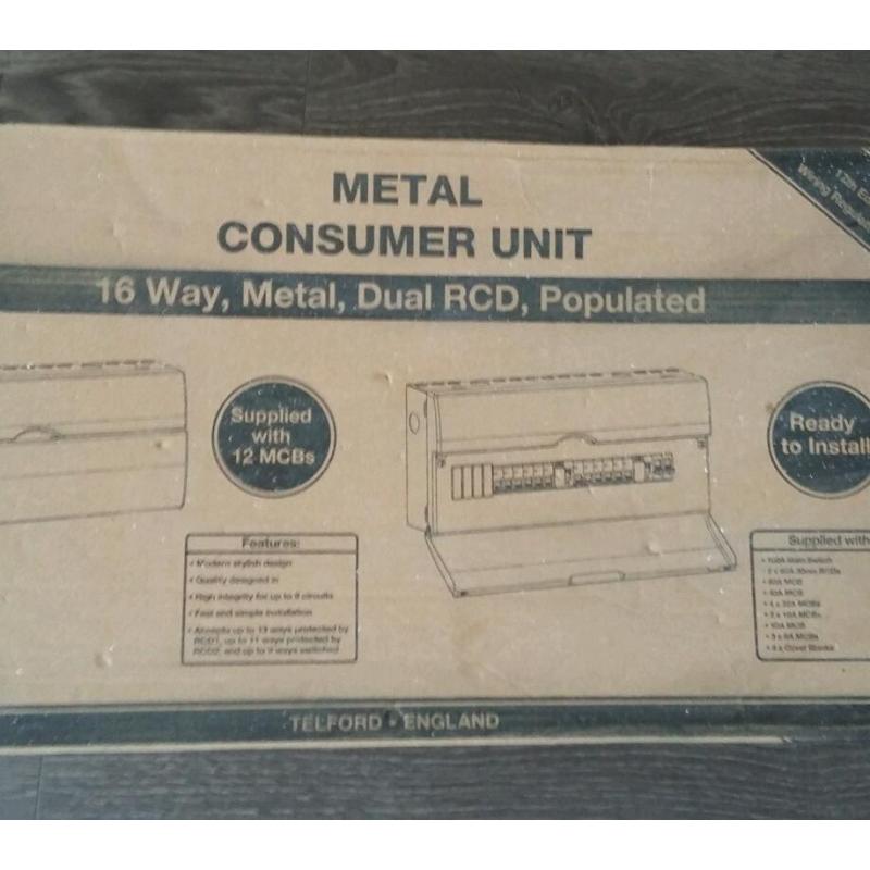16 way consumer unit