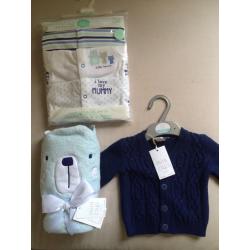 GORGEOUS BABY BOY'S CLOTHING & TOWEL - MUST GO ASAP!