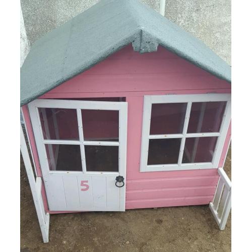 Pink playhouse