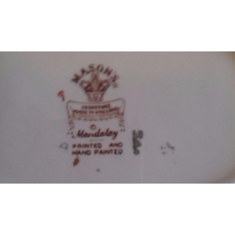 Masons pottery for sale.