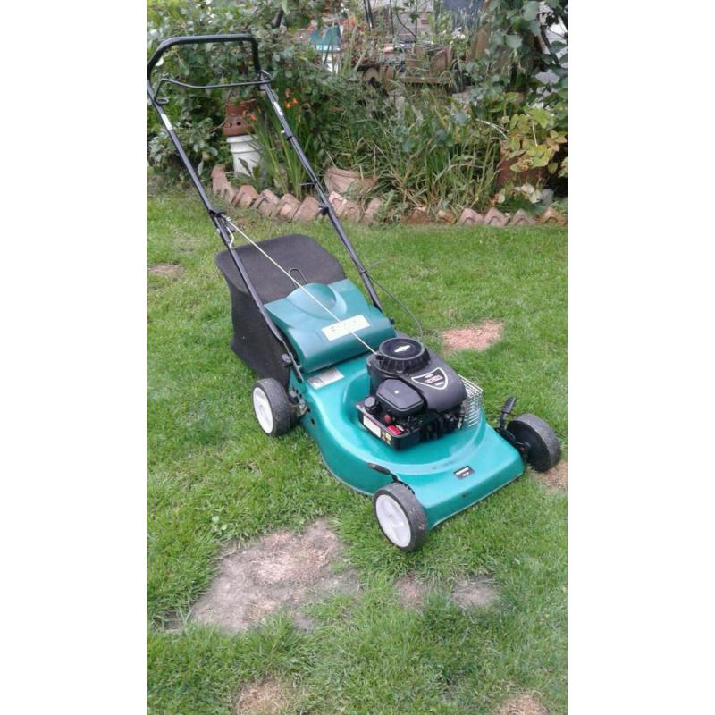 Petrol lawnmower