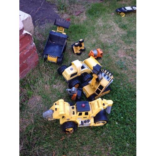 Boys Tonka trucks