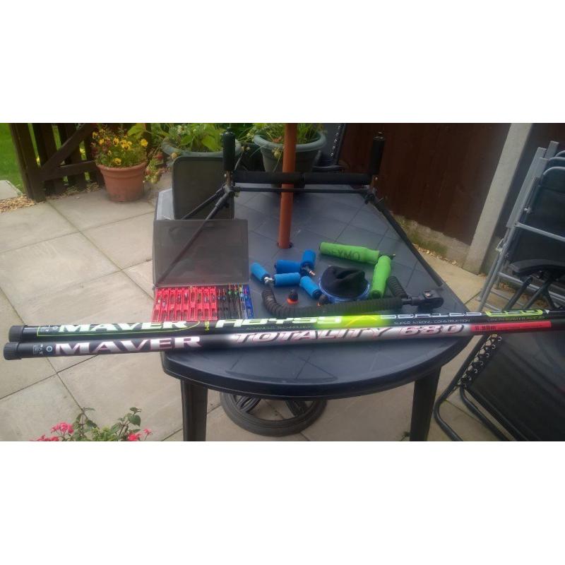 maver 10m pole & 6m pole