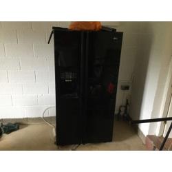 Black LG American Fridge Freezer
