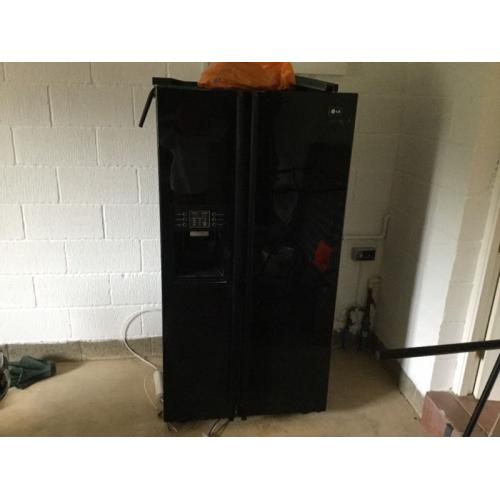 Black LG American Fridge Freezer