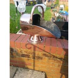 Copper Scuttle - coal holder - fire place