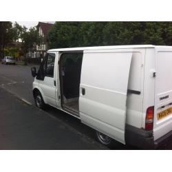 05 plate 2litre transit full mot till may very reliable working van runs and drives mint full cd dvd