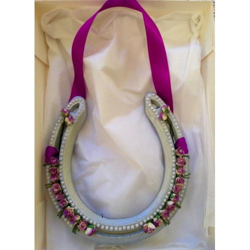 Handmade personalised real horseshoe gifts