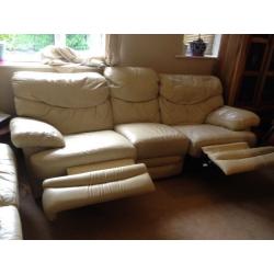 Manual reclining sofa (3 seater)