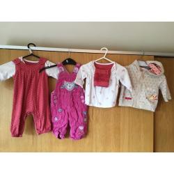 Beautiful 0-3 month baby girls bundles