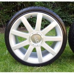 19" ALLOY WHEELS 5x100 - AUDI - VW - SKODA - SUBARU - SEAT ALLOYS - 315 ONO