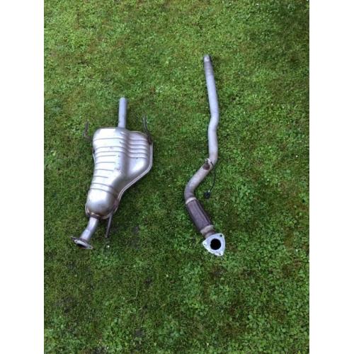 Vauxhall Zafia Down Pipe and Back Box.