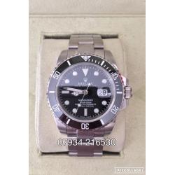 Rolex submariner oyster 40mm luxury automatic divers watch brand new in Swiss box black face