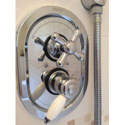 Bristan traditional chrome shower pack