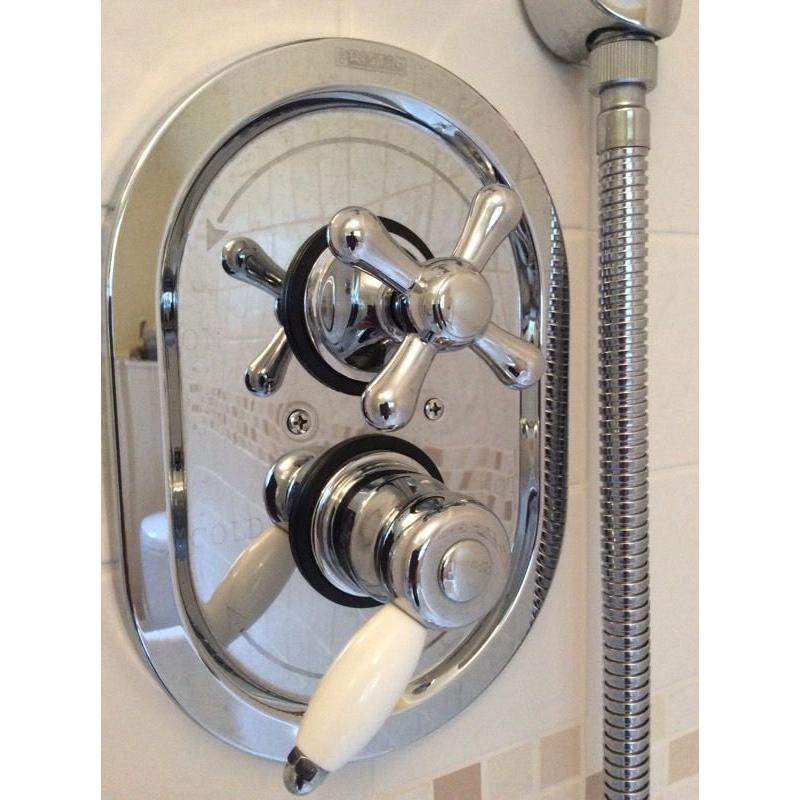 Bristan traditional chrome shower pack