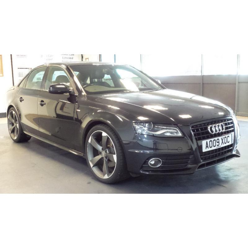 2009 09 AUDI A4 2.0 TDI S LINE 4D 141 BHP DIESEL *PART EX WELCOME*FINANCE AVAILABLE*WARRANTY