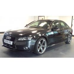 2009 09 AUDI A4 2.0 TDI S LINE 4D 141 BHP DIESEL *PART EX WELCOME*FINANCE AVAILABLE*WARRANTY