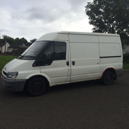 FORD TRANSIT 03 PLATE MWB