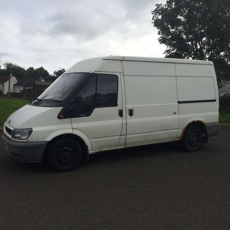 FORD TRANSIT 03 PLATE MWB