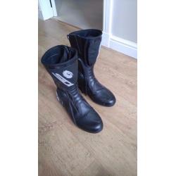 Sidi Black Rain Boots Size: UK 9; Eur 43