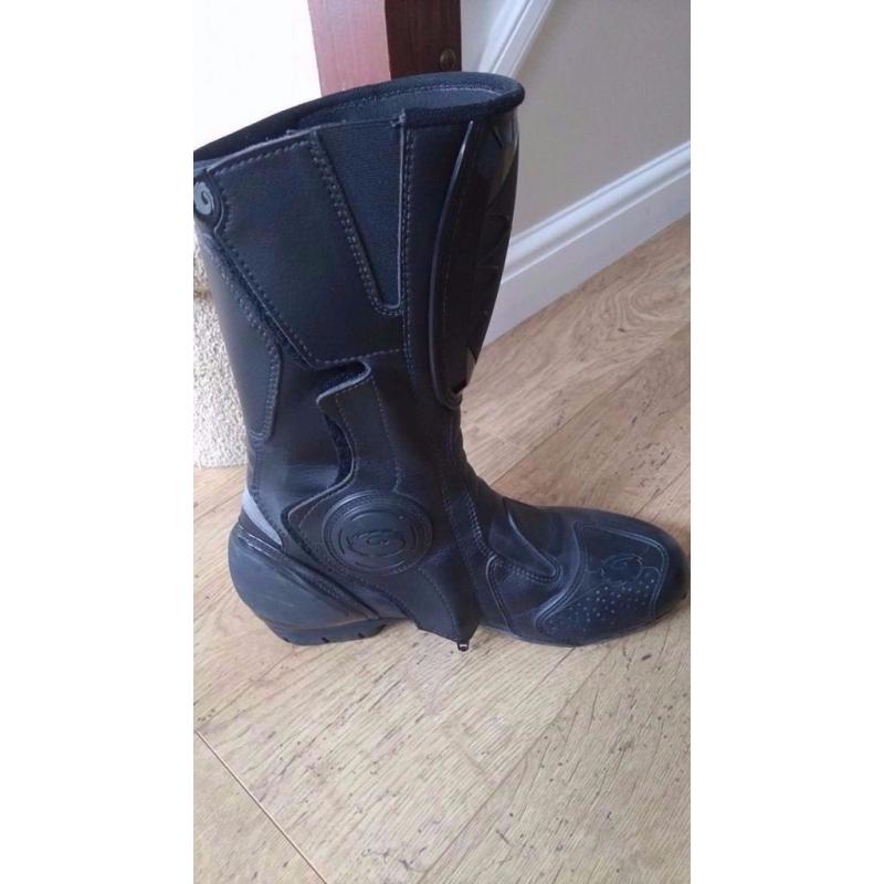 Sidi Black Rain Boots Size: UK 9; Eur 43