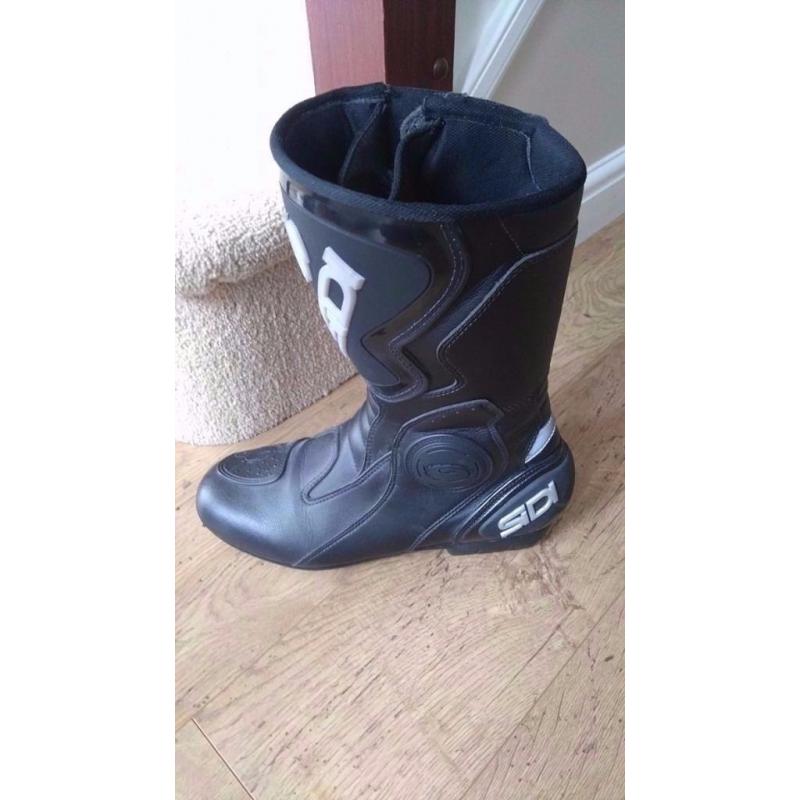 Sidi Black Rain Boots Size: UK 9; Eur 43